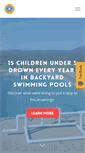 Mobile Screenshot of poolsafetynets.com.au