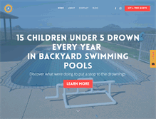Tablet Screenshot of poolsafetynets.com.au
